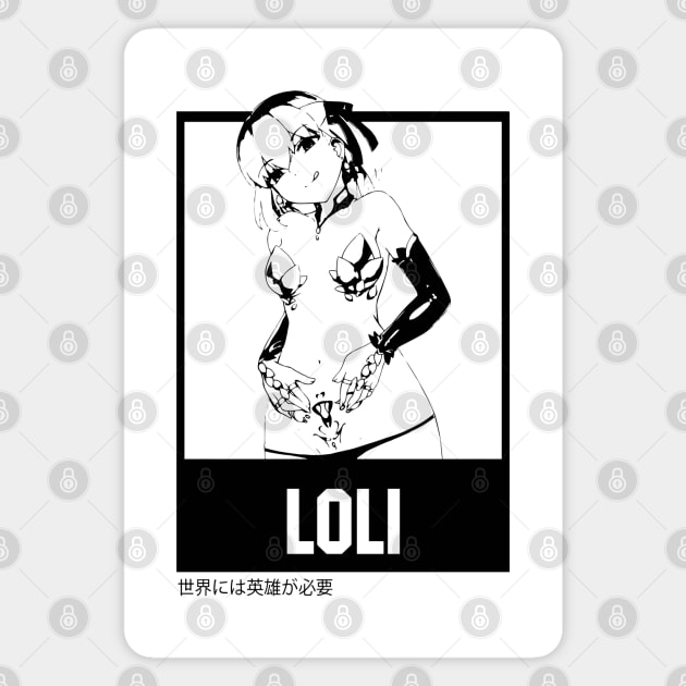 Loli 1 Magnet by ZuleYang22